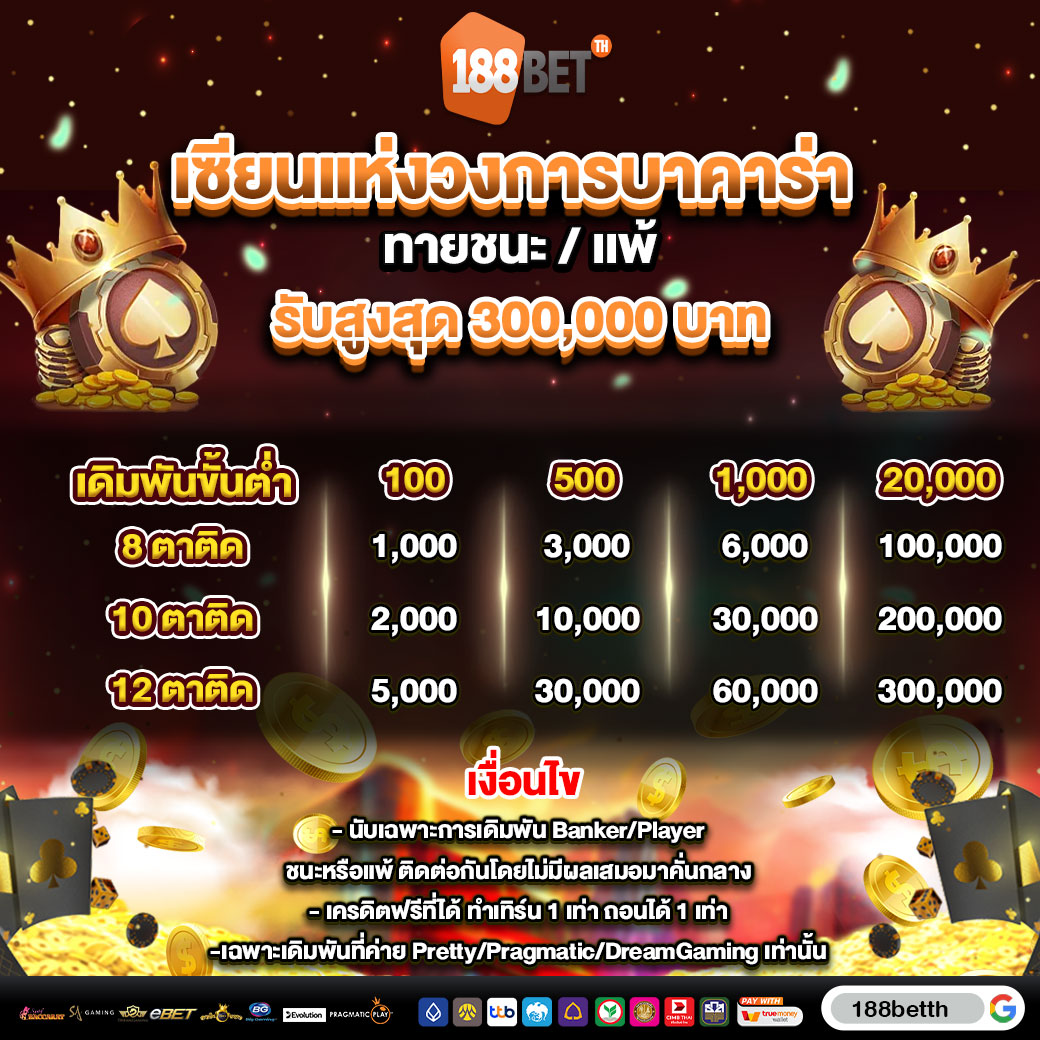เซียนบาคาร่าตัวจริง